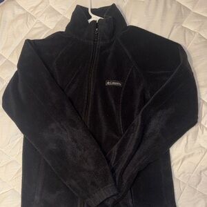Columbia Midnight Black Full-Zip Fleece